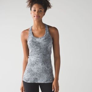 Lululemon Racerback II
Luon Spray White Black